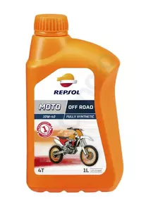 Repsol 4T Racing Off Road motorolaj 10W40 1L MA2 szintetikus olaj - RPP2006MHC