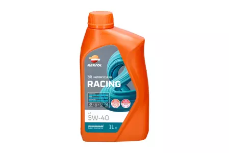 Repsol 4T Racing 5W40 1L MA2 Syntetisk motorolie-2