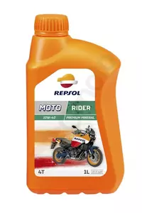 Repsol 4T Rider 10W40 1L MA2 Mineraalinen moottoriöljy - RPP2130MHC