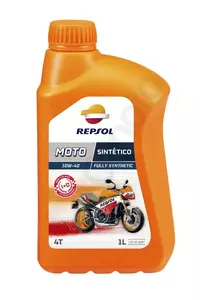 Синтетично моторно масло Repsol 4T Smarter Synthetic 10W40 1L MA2 - RPP2064MHC