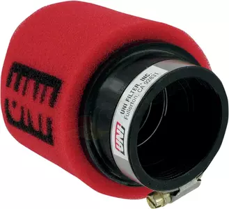 Uni Filter Dvoustupňový 51 mm houbový vzduchový filtr s úhlem 15 stupňů
