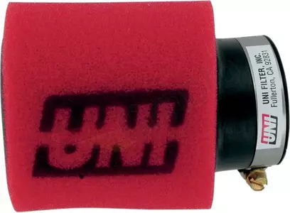 Uni Filter Zweistufiger 44 mm Winkel 15 Grad Schwammklammer Luftfilter - UP-4182AST