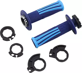 Pagaies de guidon Odi Emig Pro V2 Lock-On avec adaptateurs bleu marine-1