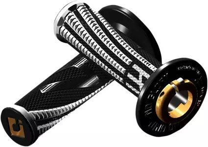 Ghidon Odi V2 MX Lock-On cu adaptoare negru și alb - H36EPBW