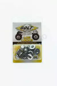 Nakrętki koła Bolt ATV srebrne-3
