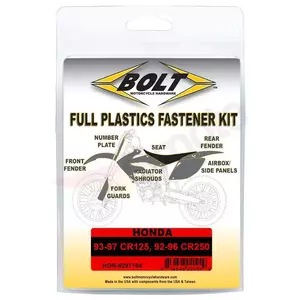 Zestaw śrub do plastików Bolt Honda CR 125 250 92-97-2