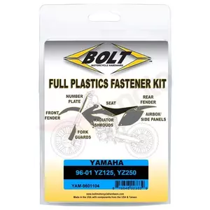 Bout plastic bout kit Yamaha YZ 125 250 96-01 - YAM-9601104