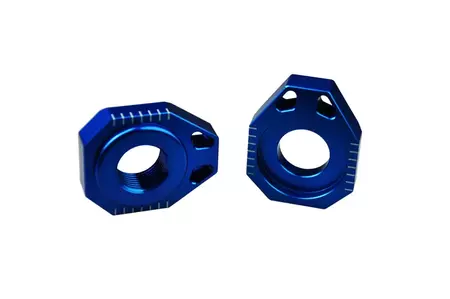 Galinės ašies įtempiklis "Scar", mėlynas aliuminis - AB503B