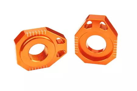 Scar bagakselstrammer orange aluminium - AB503