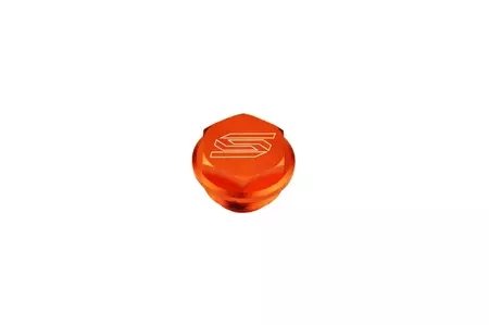 Scar Bremsflüssigkeitsbehälterdeckel orange Aluminium - 5901