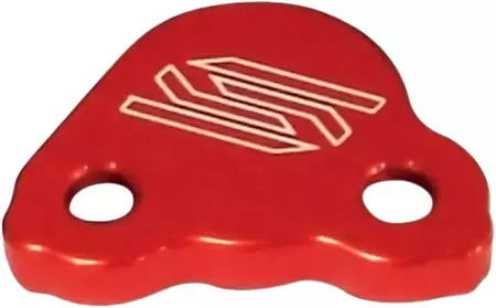 Scar Bremsflüssigkeitsbehälterdeckel rot Aluminium - 3901