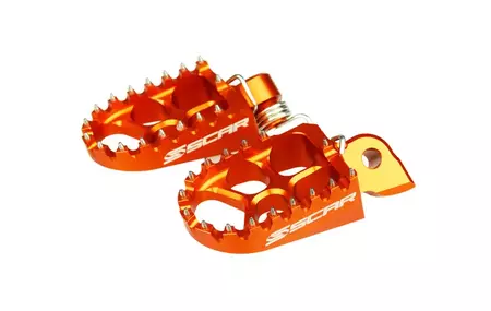 Scar evolution fodstøtter i aluminium orange - S5510OR