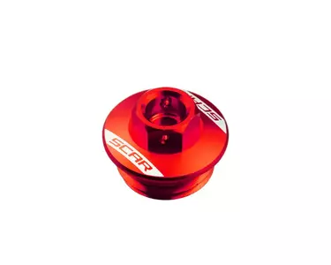 Pokrovček za polnjenje olja v brazgotini rdeče barve - OFP100R