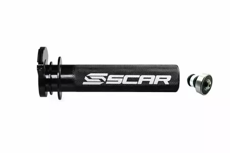 Barillet de gaz SCAR alu + roulement noir Yamaha YZ125/250/250X - TT101
