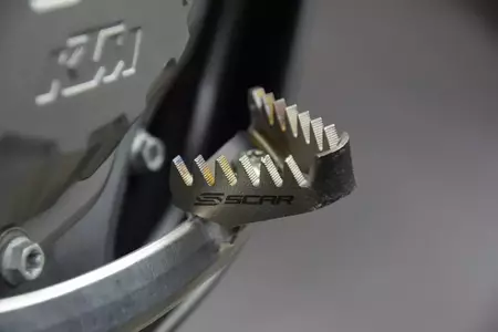 Scar Hinterradbremshebel-Endstück aus Titan-2