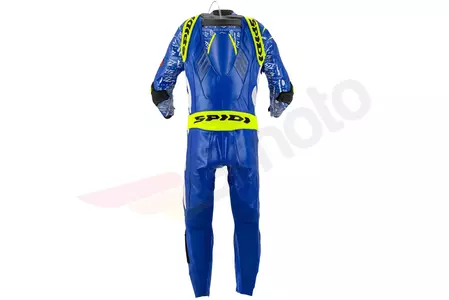 Spidi Track Wind Replica Evo vientisas odinis motociklininko kostiumas mėlynas 50-2