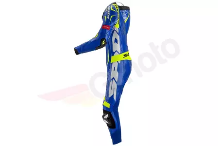Spidi Track Wind Replica Evo vientisas odinis motociklininko kostiumas mėlynas 50-3