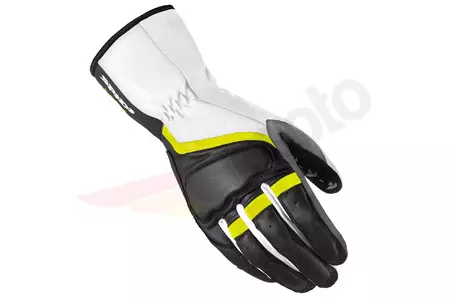 Mănuși de motocicletă Spidi Grip 2 Lady negru-alb-fluo S-1