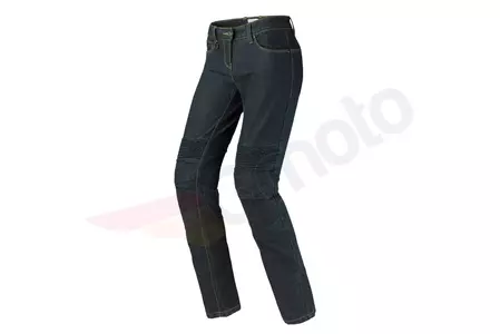 Spodnie motocyklowe jeans damskie Spidi J&Racing Lady ciemno-niebieskie 26-1