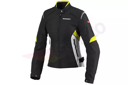 Spidi Flash Tex Lady jachetă de motocicletă din material textil negru-fluo XXS-1
