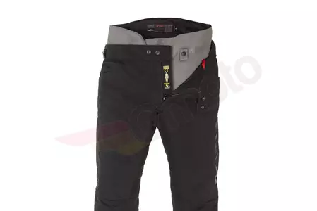 Pantalon de moto en tissu Spidi Thunder Short noir 6XL-3