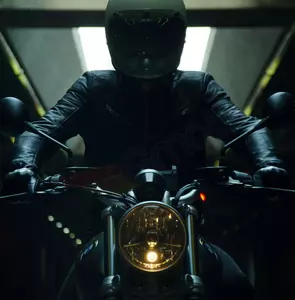 Spidi Garage motorcykeljakke i læder sort 50-4