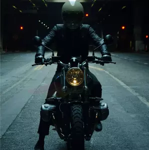Spidi Garage kožená bunda na motorku čierna 52-3