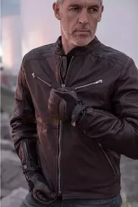 Spidi Garage kožna motoristička jakna, tamno smeđa 46-4
