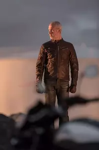 Spidi Garage kožna motociklistička jakna, tamno smeđa 48-6