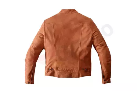 Spidi Garage giacca da moto in pelle marrone chiaro 50-2