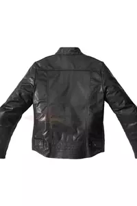 Spidi Garage Robusna kožna motociklistička jakna crna 52-2