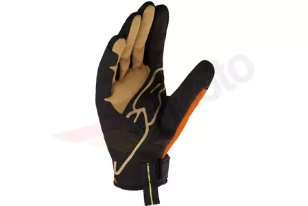 Spidi Flash-R Evo motociklističke rukavice crne i narančaste M-2