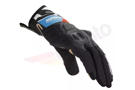 Spidi Flash-R Evo motoristične rokavice črno-rdeče-modre 2XL-2