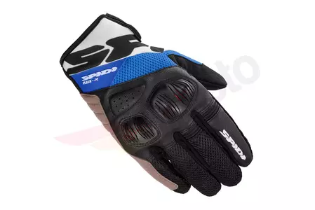 Rękawice motocyklowe Spidi Flash-R Evo czarno-niebieskie S-1