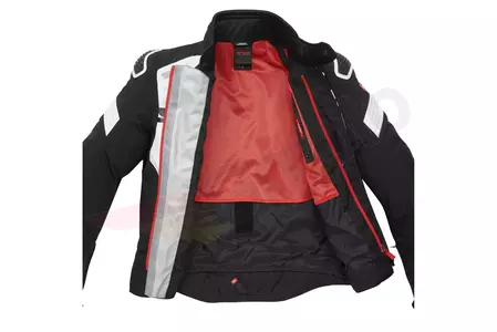 Spidi Warrior H2Out tekstilna motoristička jakna crno-bijela M-4