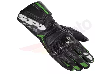 Spidi STR-5 gants moto noir-vert S-1