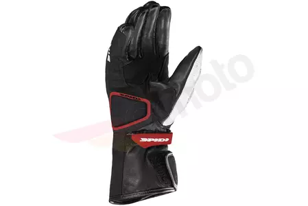 Spidi STR-5 Motorradhandschuhe schwarz, weiß und rot M-2