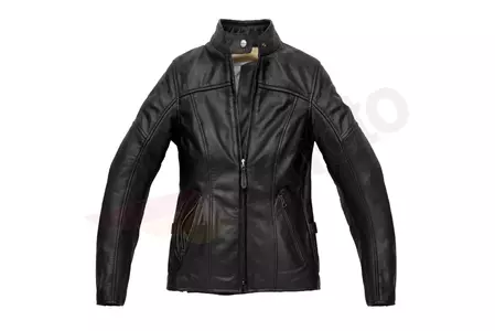 Spidi Rock Lady chaqueta de moto de cuero de las mujeres negro 42-1