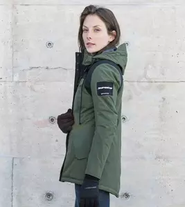Spidi Metropole Lady khaki M dámská textilní bunda na motorku-5