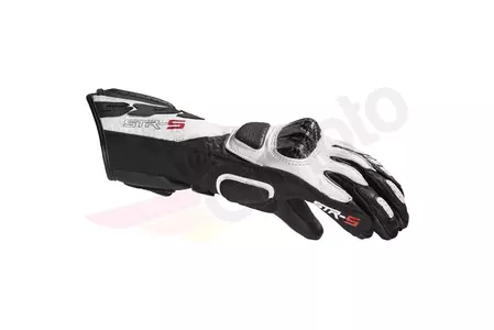 Spidi STR-5 Дамски ръкавици за мотоциклет черно-бели XS-2