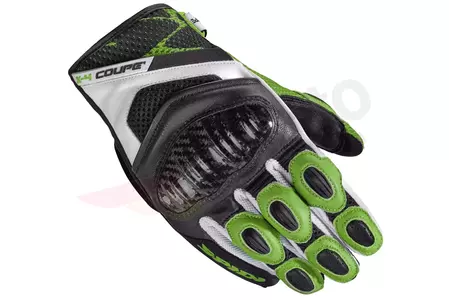 Spidi X4 Coupe γάντια μοτοσικλέτας μαύρο-πράσινο S-1