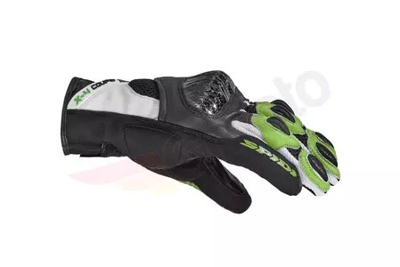 Spidi X4 Coupe ръкавици за мотоциклет черно-зелени M-2