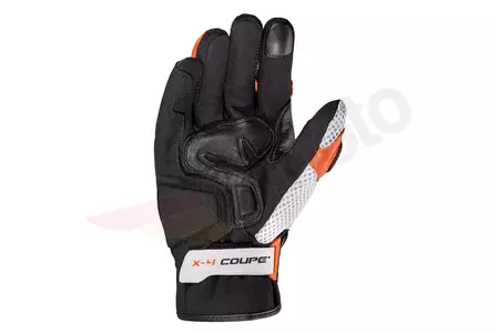 Spidi X4 Coupe rukavice na motorku černo-oranžové M-3