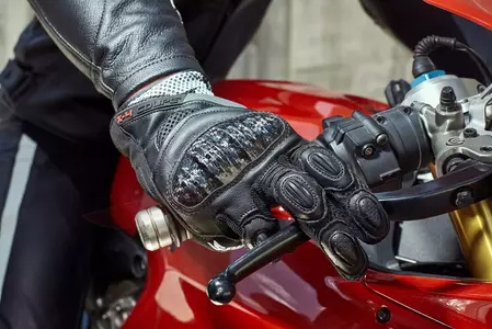 Spidi X4 Coupe rukavice na motorku čierne M-4