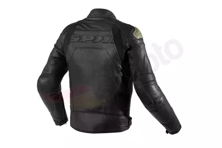 Spidi Rebel giacca da moto in pelle nera 52-2