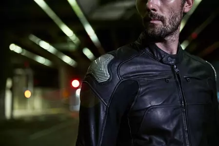 Spidi Rebel jachetă de motocicletă din piele neagră 52-6