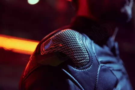 Spidi Rebel jachetă de motocicletă din piele neagră 54-7