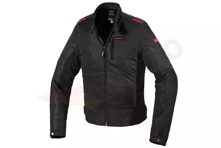 Spidi Solar Net jachetă de motocicletă din material textil negru-roșu M - T230021M
