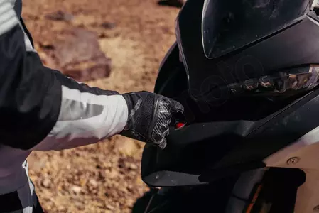 Motocyklové rukavice Spidi Bora H2Out čierne 2XL-6