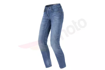 Spodnie motocyklowe jeans damskie Spidi J-Tracker Lady jasno-niebieskie